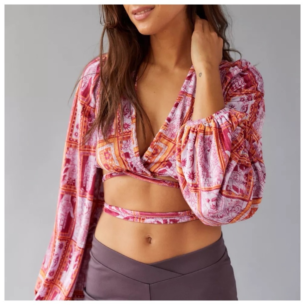 Urban Outfitters Florentina Wrap Top
